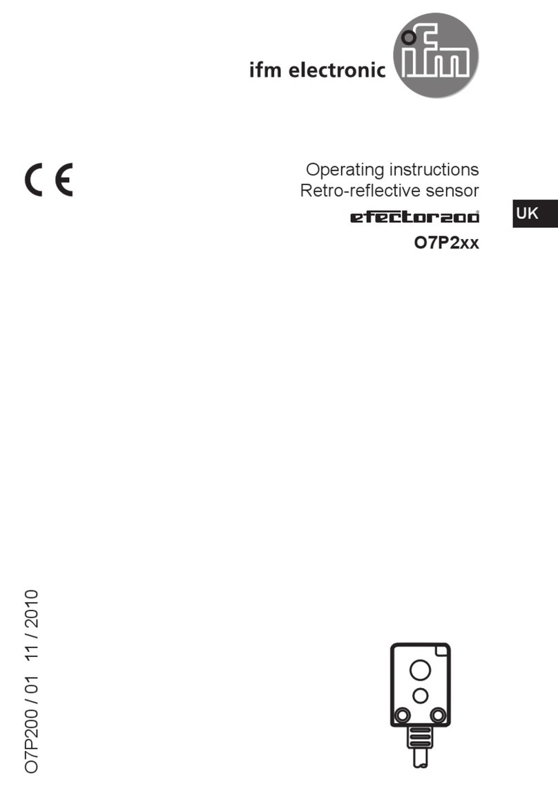 IFM Efector 200 O7P2 Series operating instructions