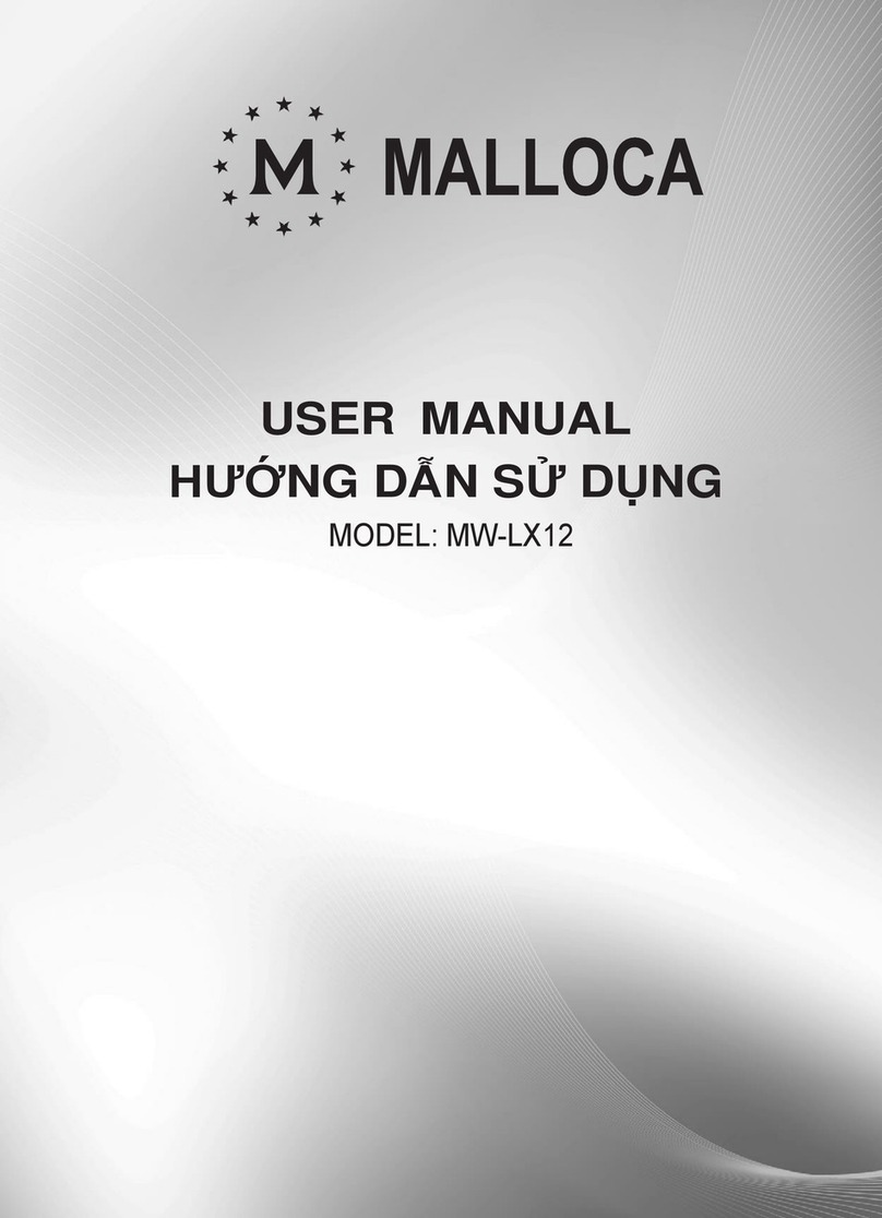 Malloca MW-LX12 user manual