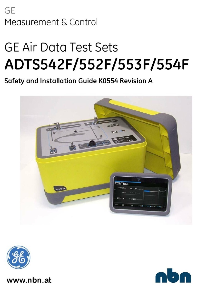 GE ADTS552F Setup guide