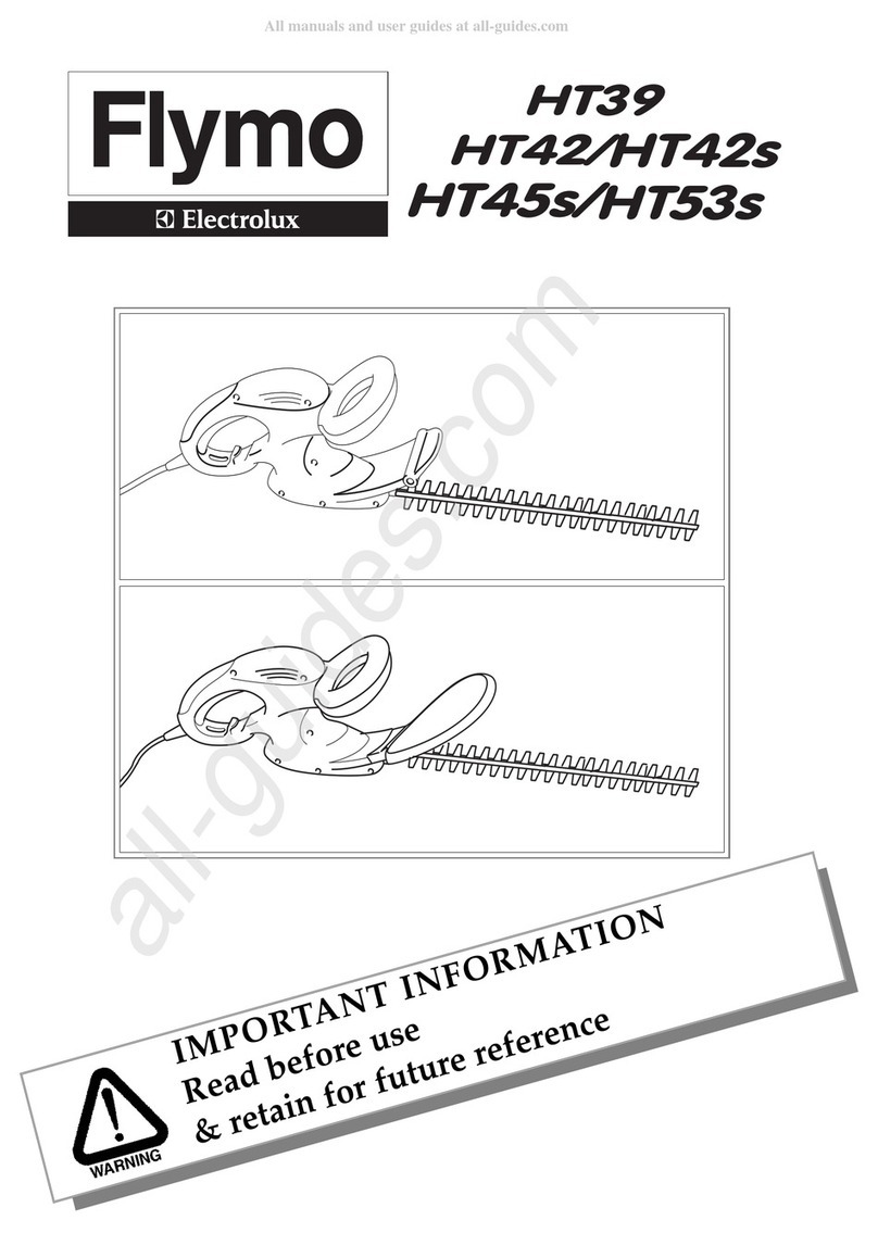 Electrolux Flymo HT42 manual