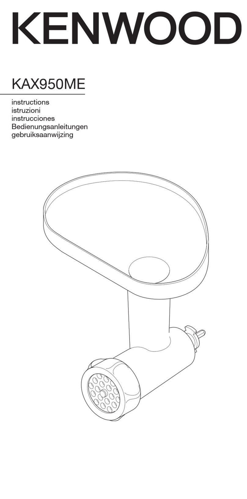 Kenwood KAX950ME instructions