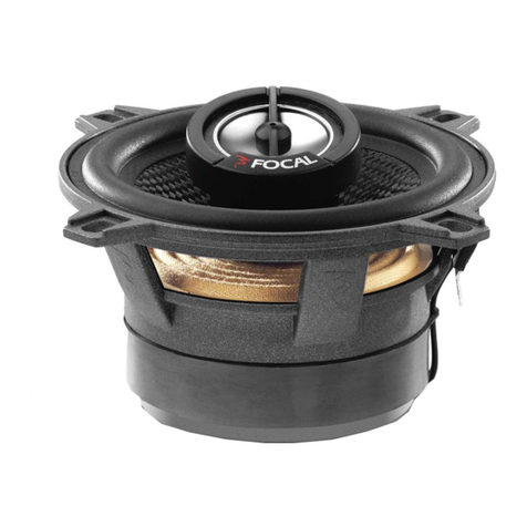 Focal Access Coaxial 100 CA1 user manual