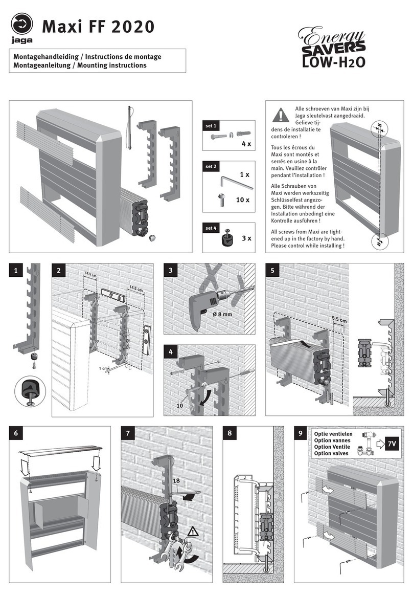 Jaga Maxi FF 2020 Mounting instructions