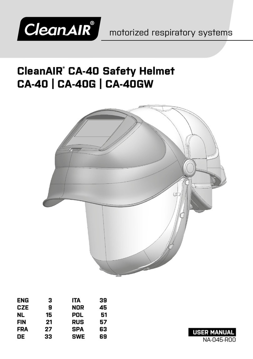 cleanAIR CA-40 Series user manual cleanAIR CA-40 Series user manual