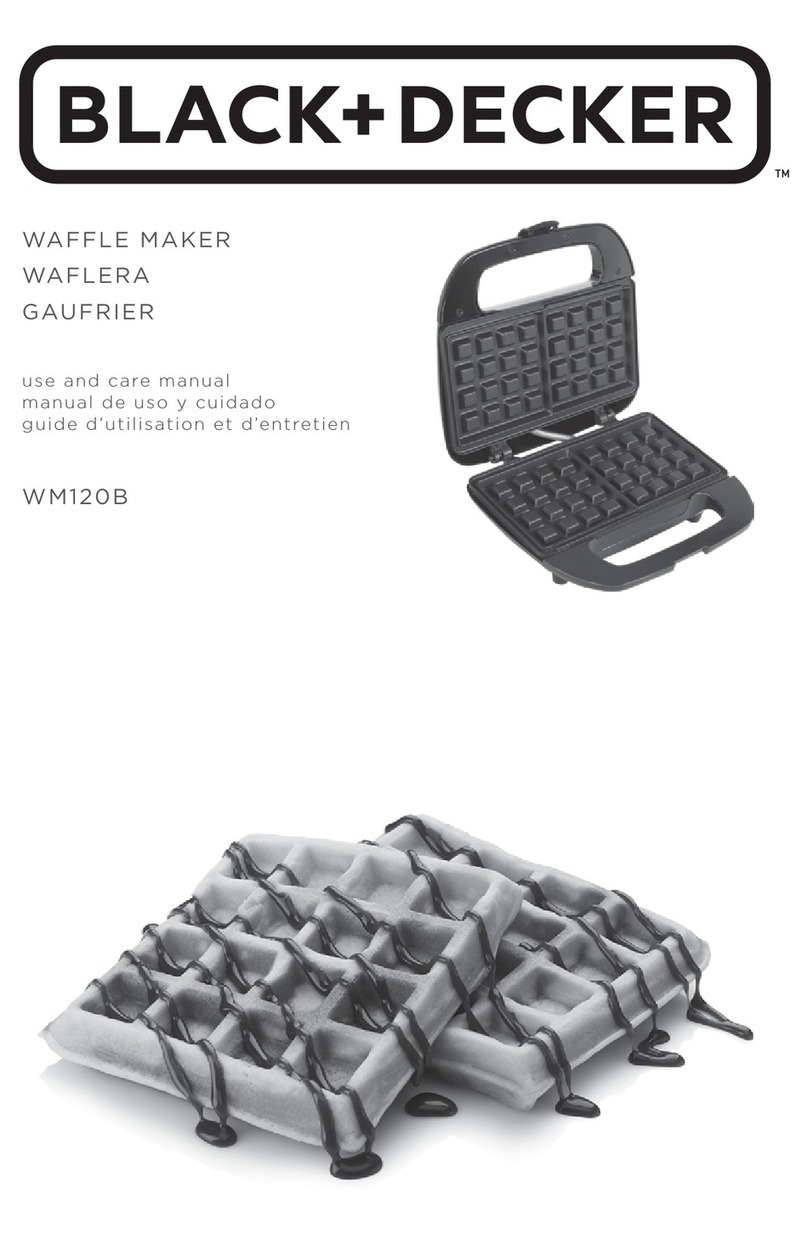 BLACK DECKER WM120B use and care manual