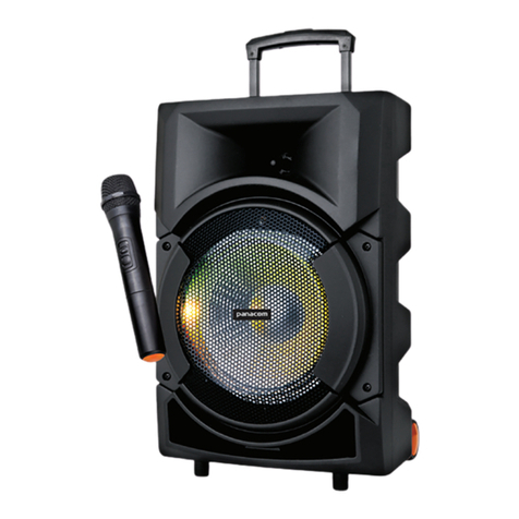 Panacom S12WM Stage Sound user manual