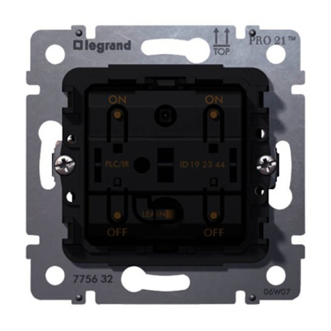 LEGRAND PRO 21 7756 32 User manual