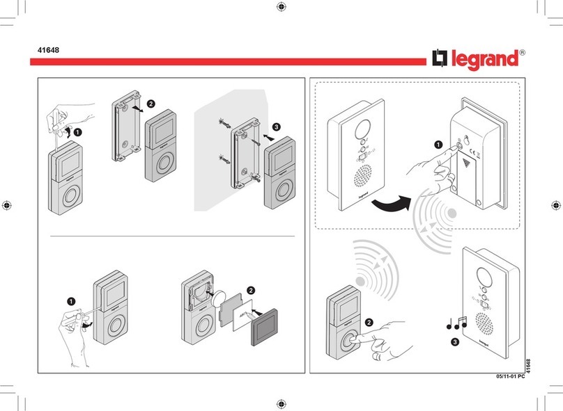 LEGRAND 41648 User manual