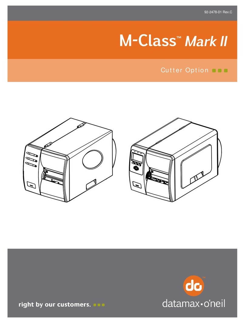 Datamax M-Class Mark II manual