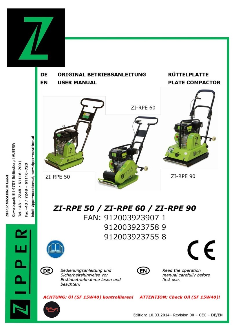 Zipper Mowers ZI-RPE 50 user manual