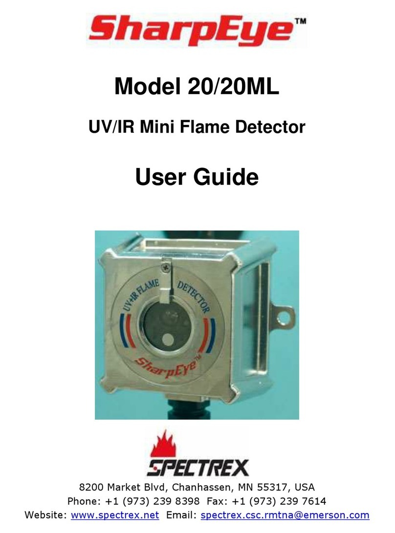 Spectrex SHARPEYE 20 user guide