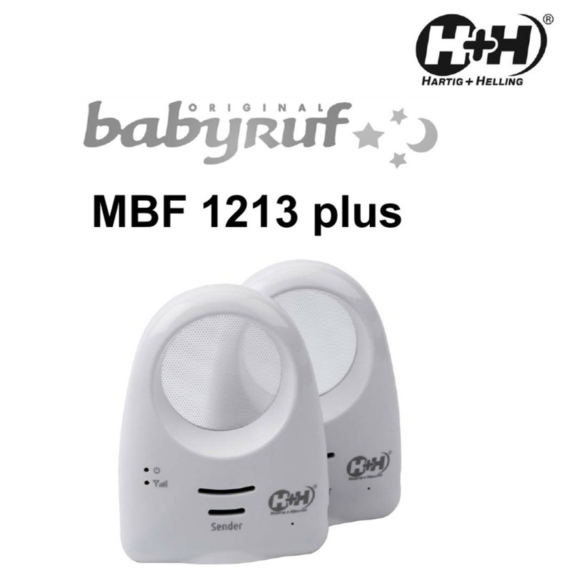 Hartig+Helling babyruf MBF 1213 plus operating manual