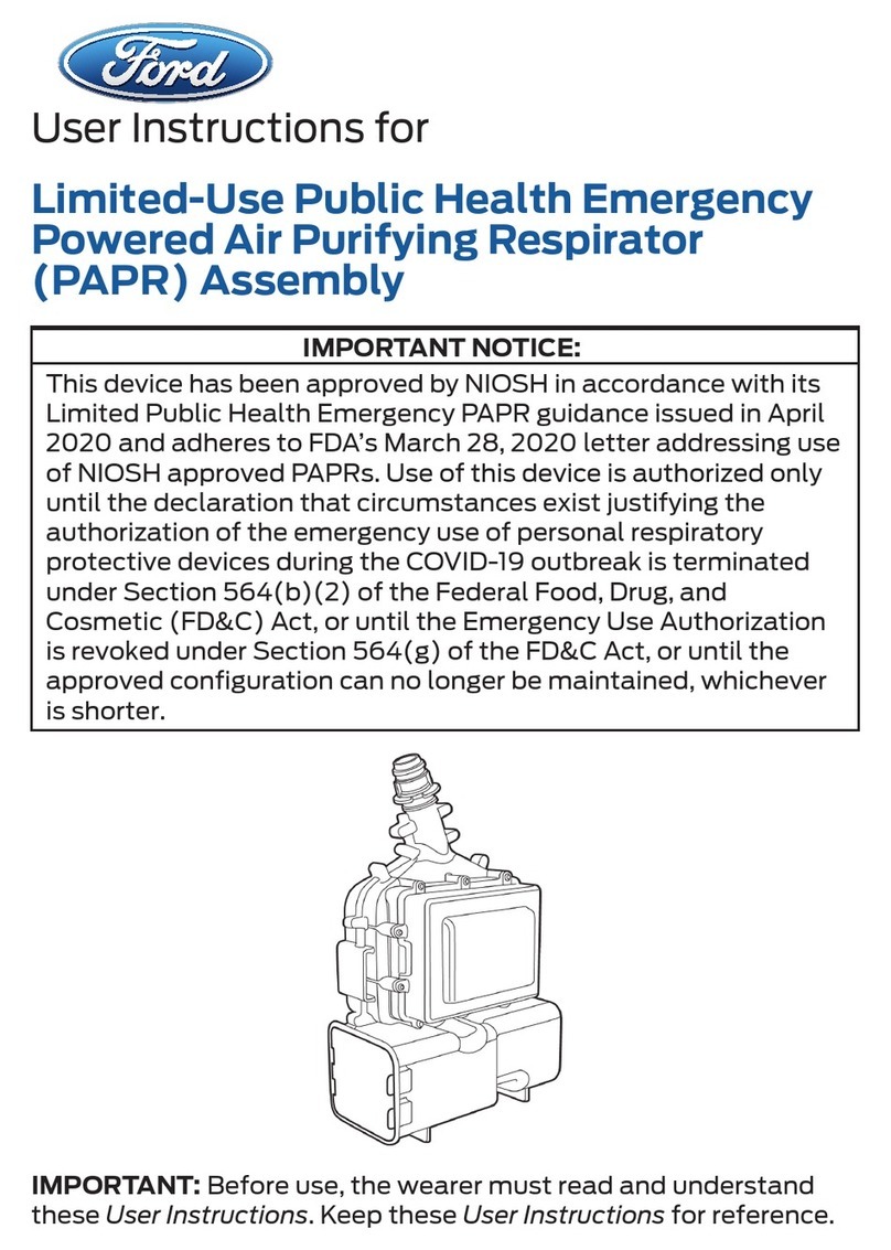 Ford PAPR User instructions