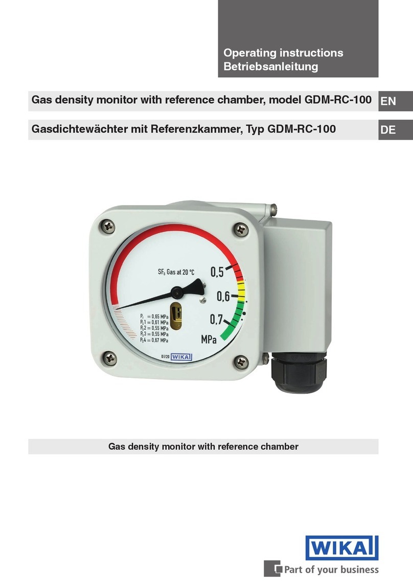 WIKA GDM-RC-100 User manual
