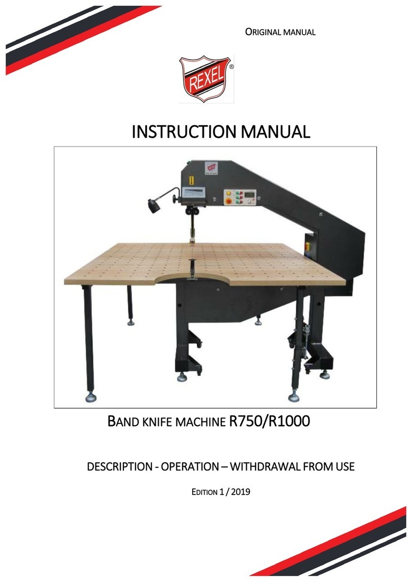 Rexel R750 instruction manual