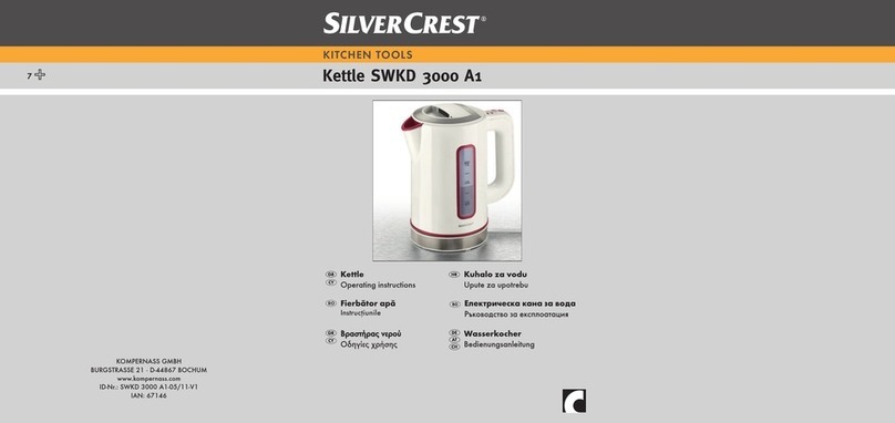 Silvercrest SWKD 3000 A1 User manual