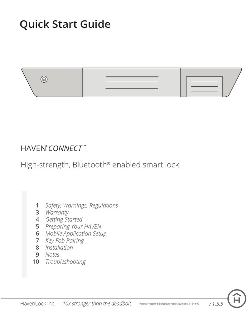 HavenLock HAVEN CONNECT quick start guide
