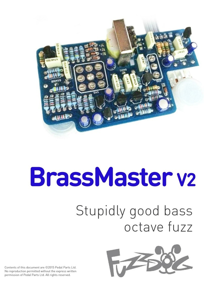 FuzzDog BrassMaster V2 User manual