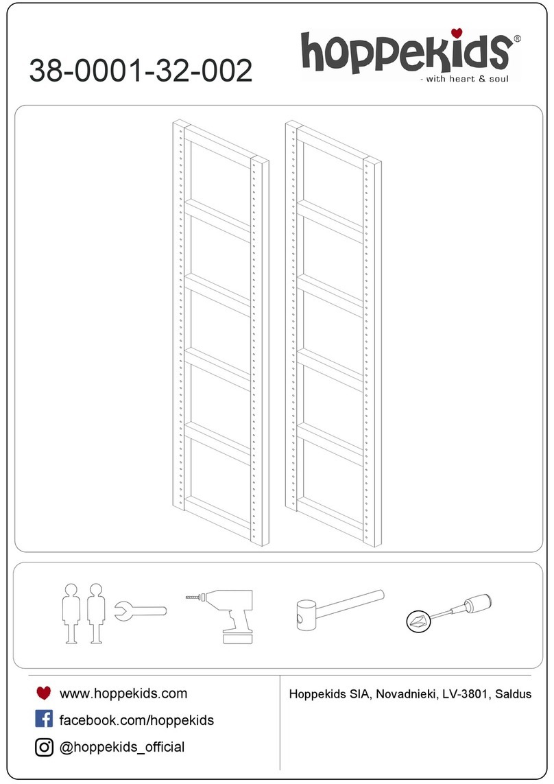 Hoppekids 38-0001-32-002 User manual