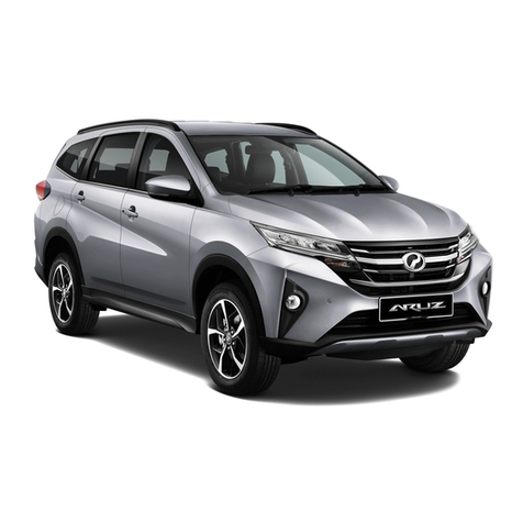 PERODUA Aruz 2019 Quick user guide