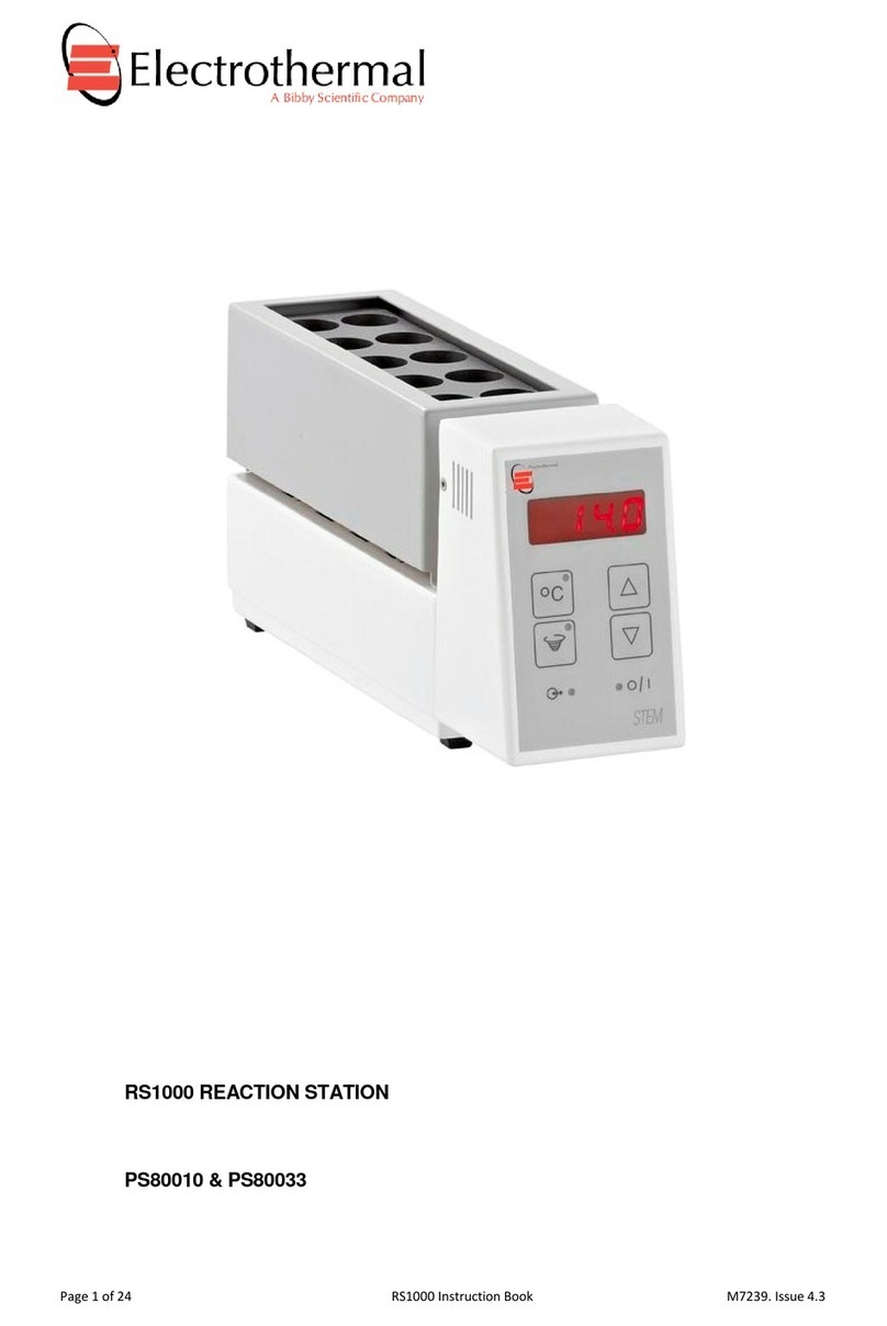 Electrothermal STEM RS1000 Instruction book