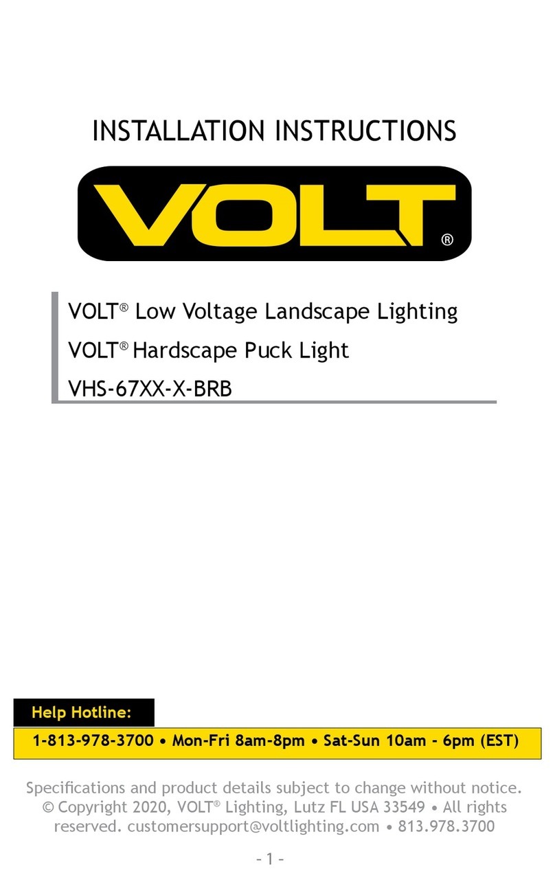 Volt BuddyPro Plus VHS-67 BRB Series installation instructions Volt BuddyPro Plus VHS-67 BRB Series installation instructions