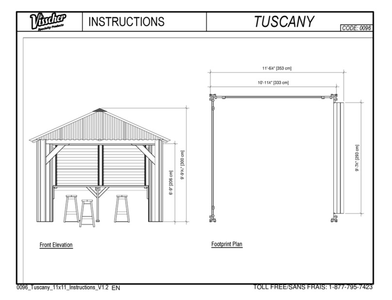 VISSCHER TUSCANY 0096 instructions