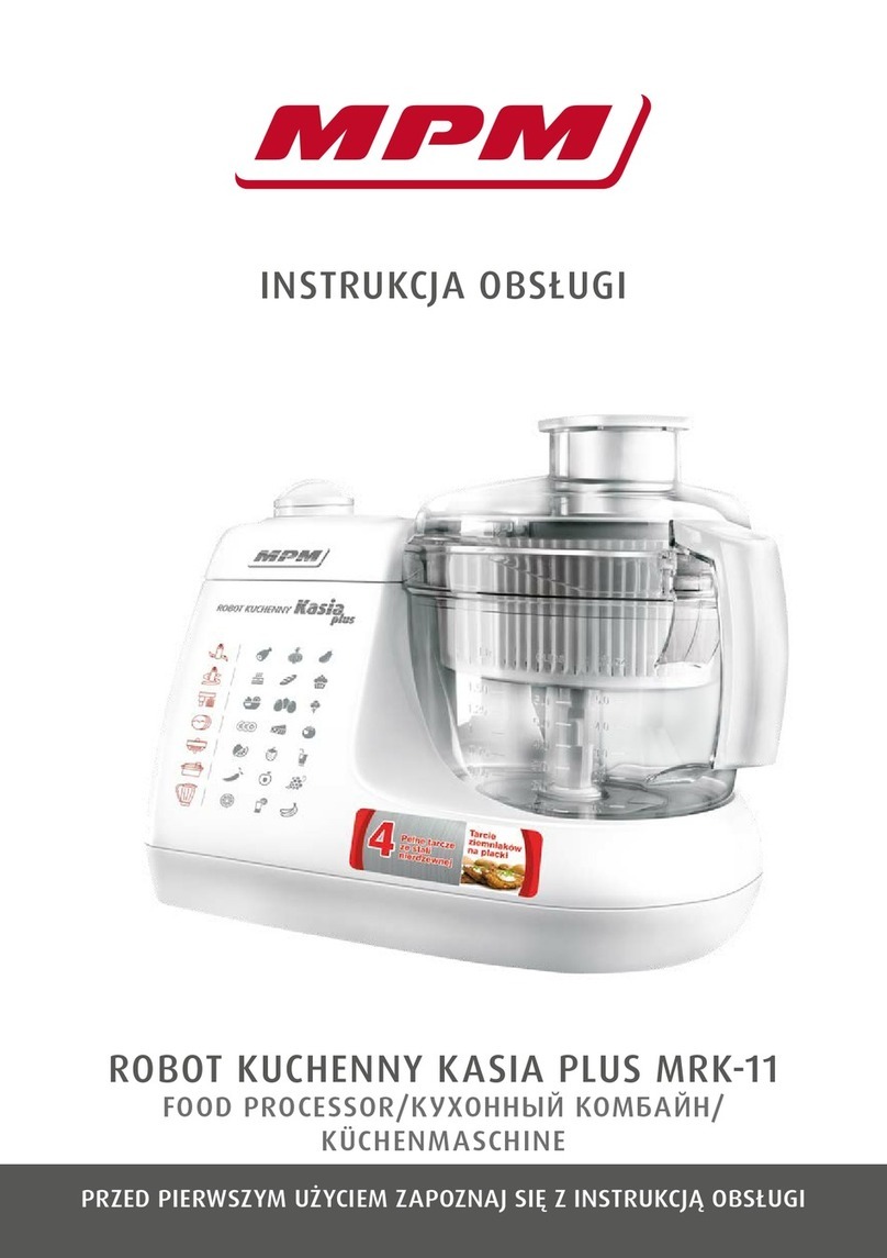 MPM MRK-11 user manual