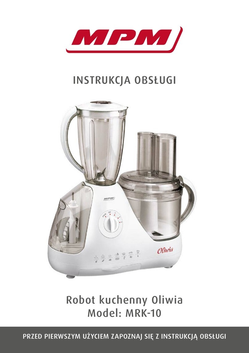 MPM MRK-10 User manual