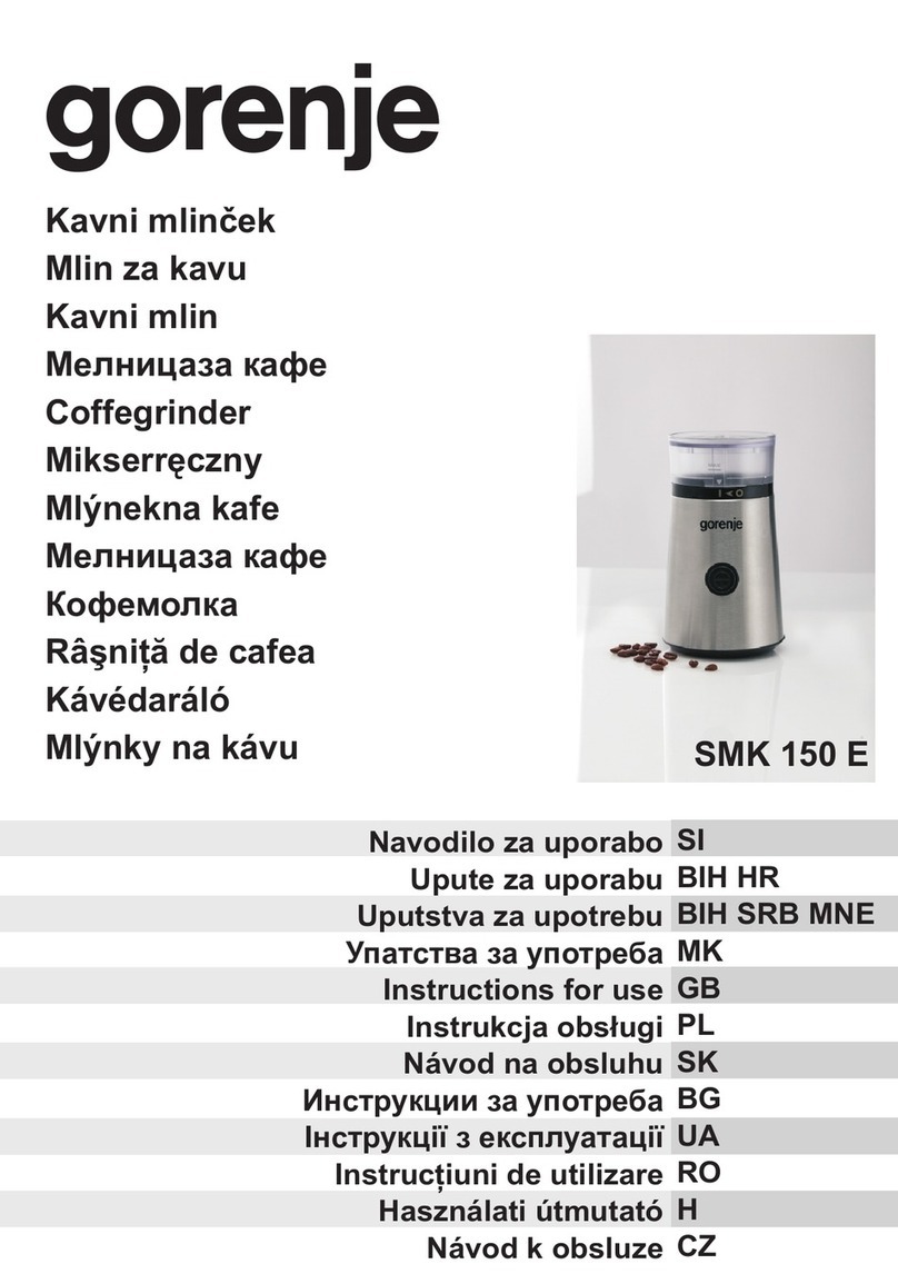 Gorenje SMK 150 E Instructions for use