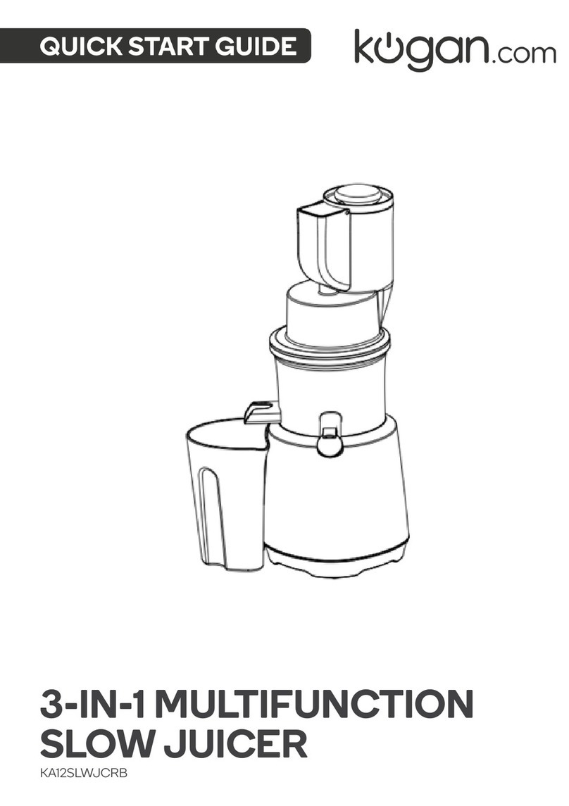 Kogan KA12SLWJCRB quick start guide