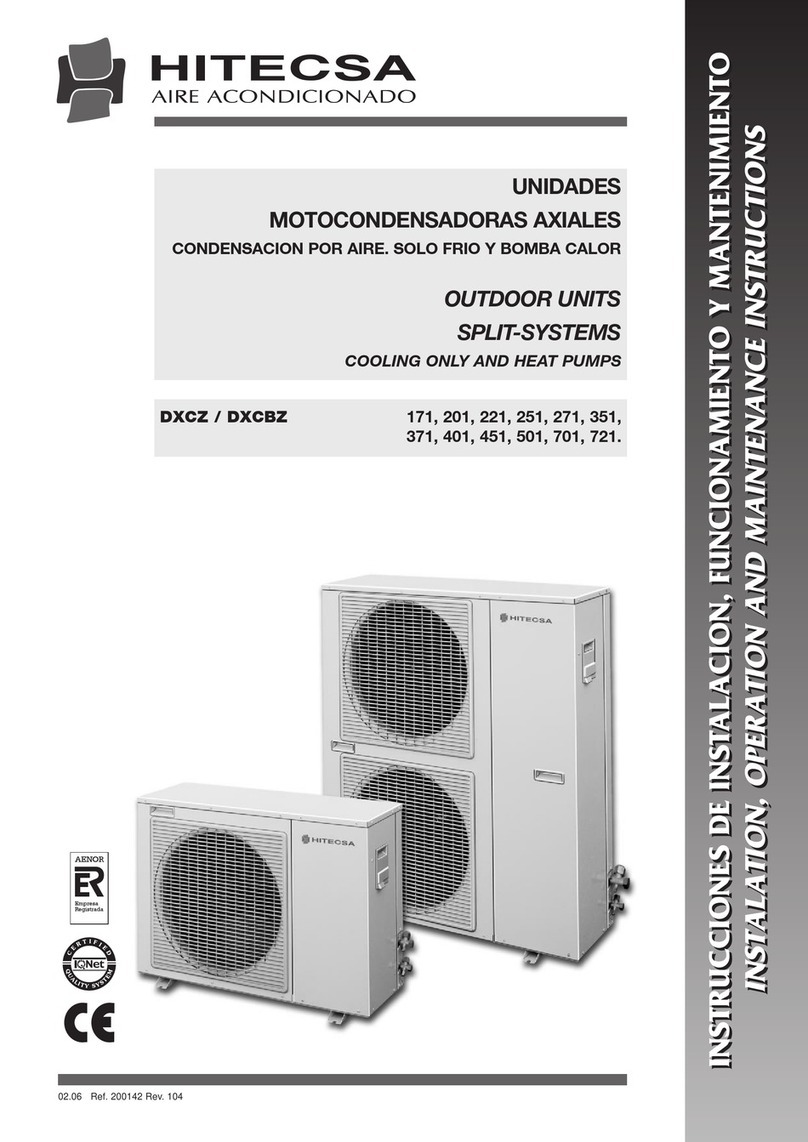 Hitecsa DXCZ 171 Manual Hitecsa DXCZ 171 Manual