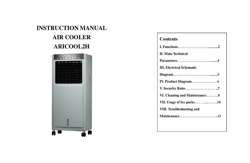 Ariklima ARICOOL2H User manual
