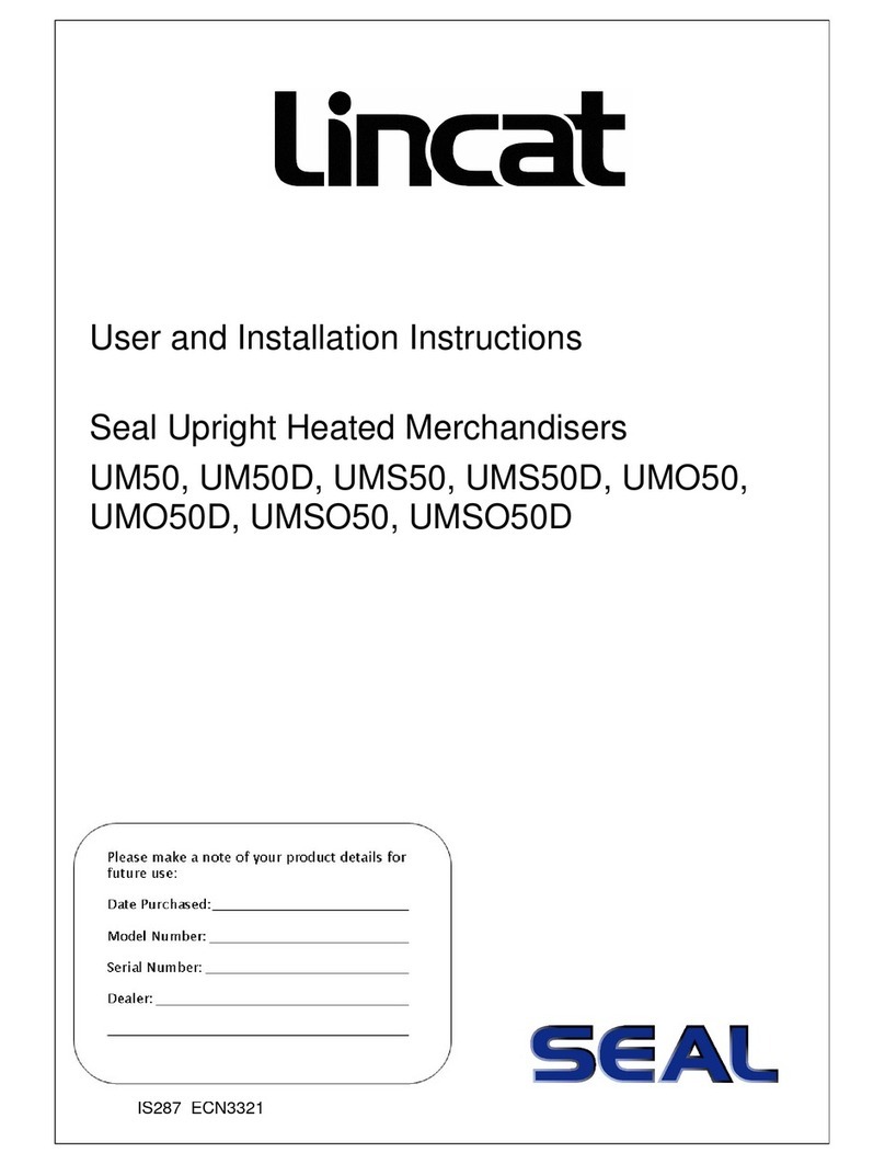 SEAL Lincat UM50 User and installation instructions