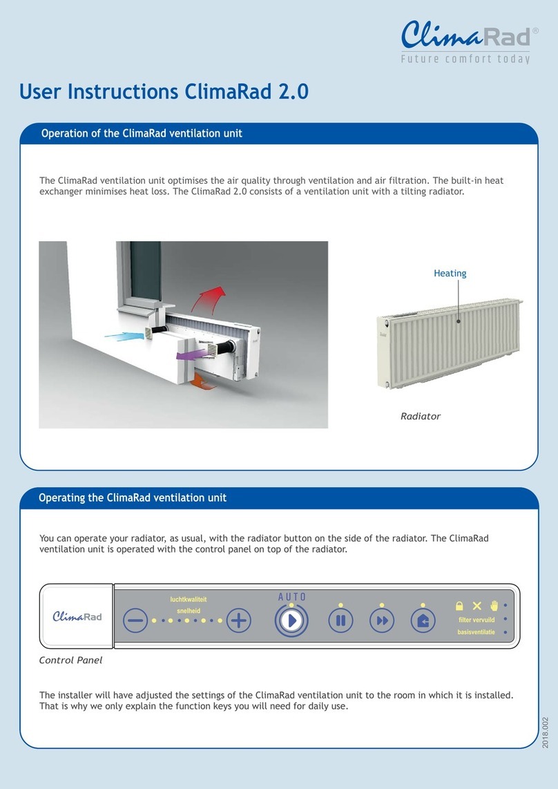 ClimaRad 2.0 User manual