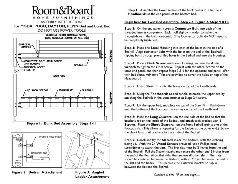 Room & Board MODA User manual Room & Board MODA User manual
