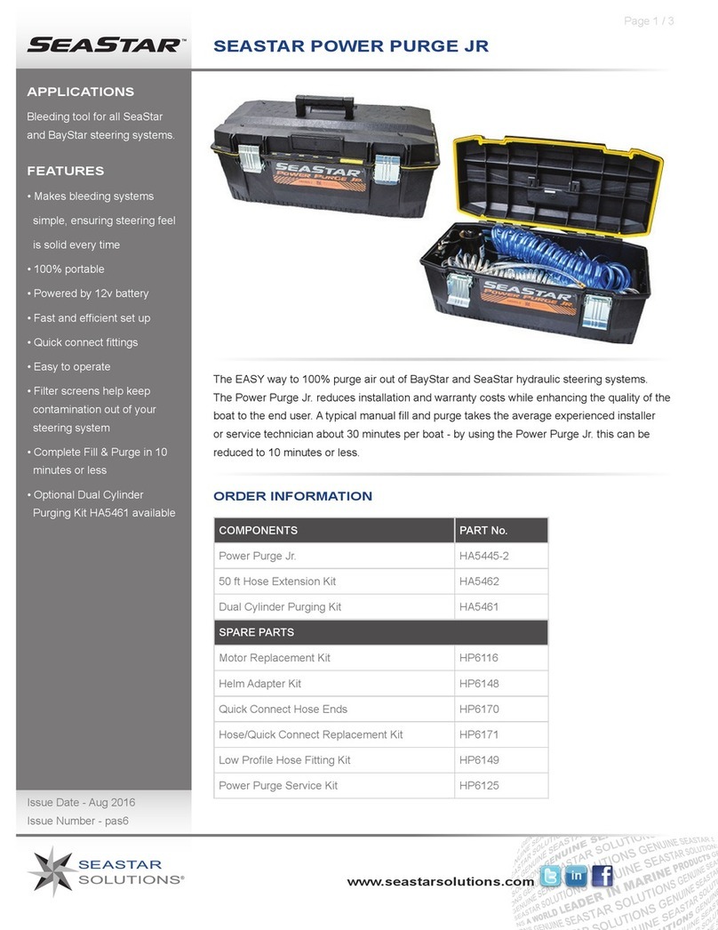 SeaSTAR POWER PURGE JR HA5445 quick start guide