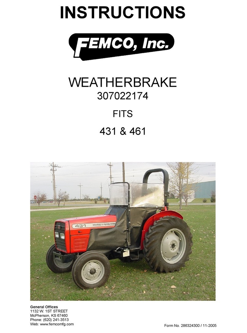 Femco WEATHERBRAKE 307022174 instructions Femco WEATHERBRAKE 307022174 instructions