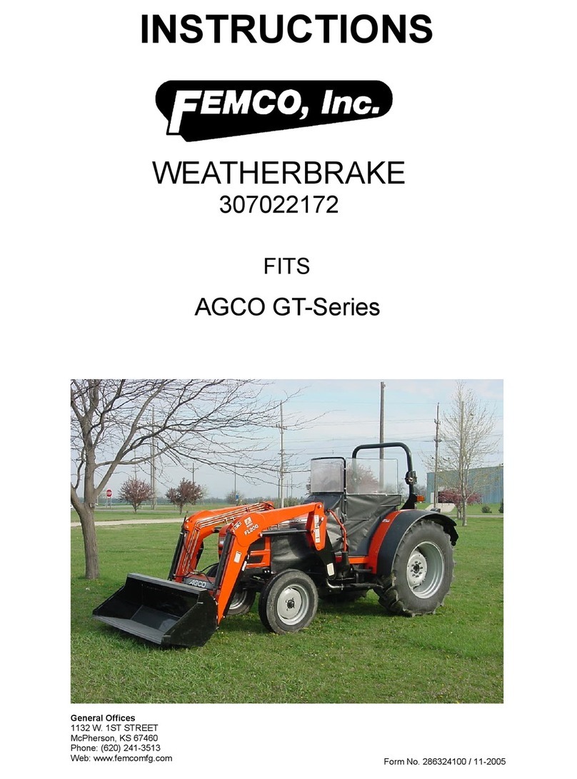 Femco WEATHERBRAKE 307022172 instructions Femco WEATHERBRAKE 307022172 instructions
