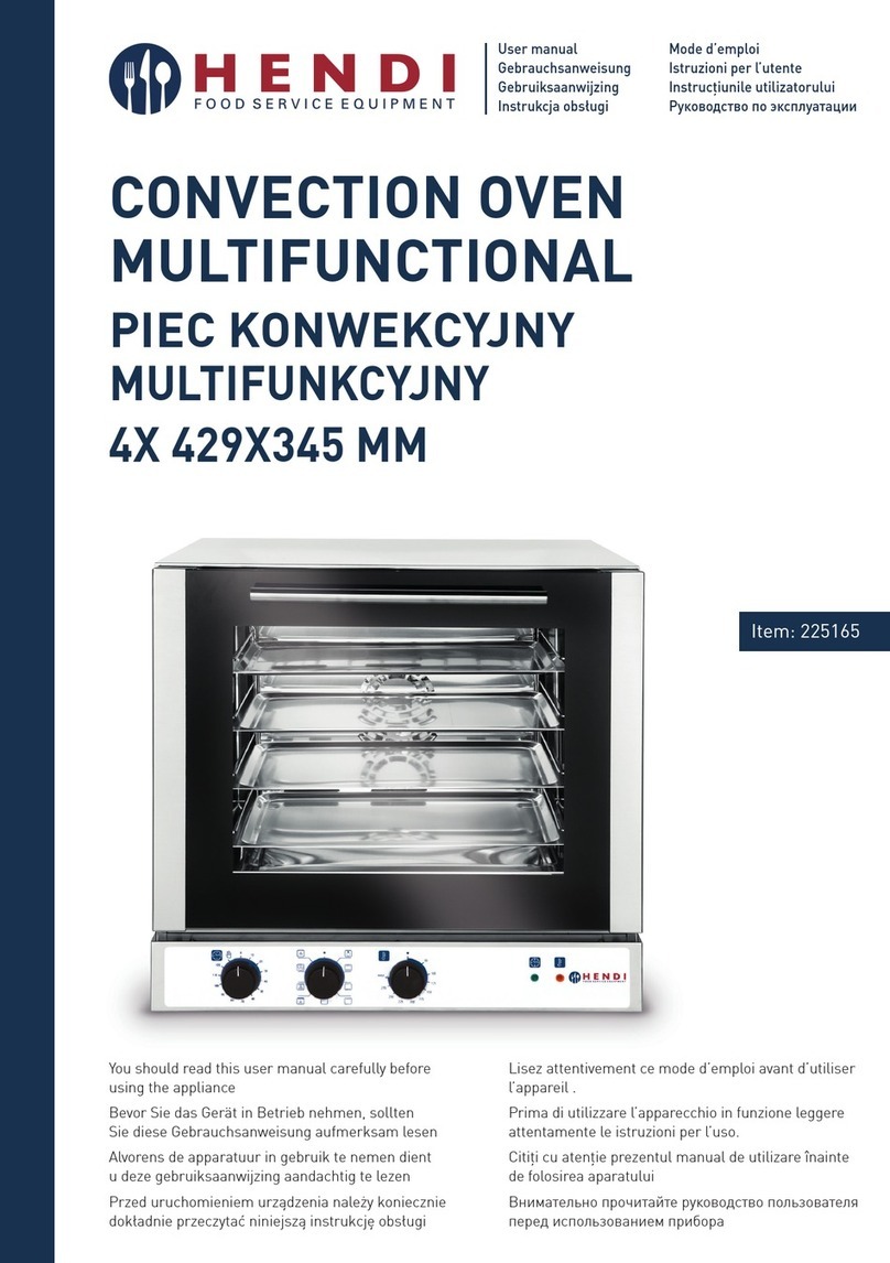 Hendi 225165 user manual