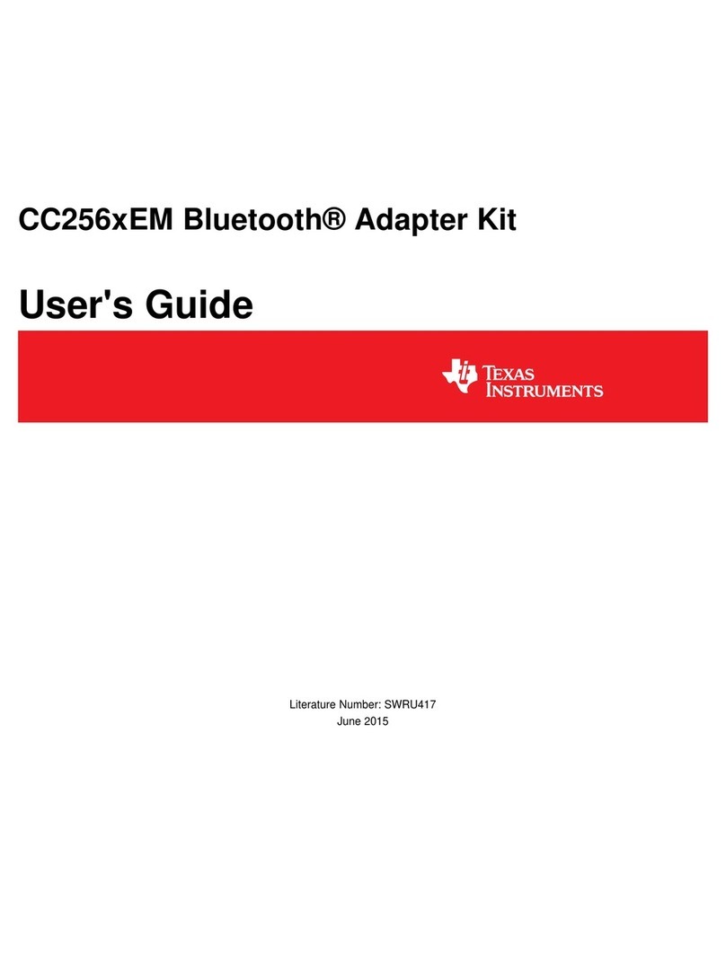 Texas Instruments CC256xEM user guide