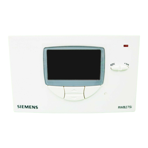 Siemens RWB27Si instructions