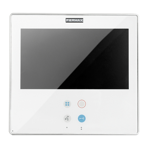 Fermax VDS Smile Monitor Assembly instructions