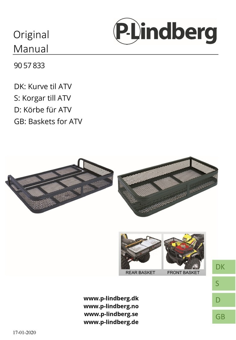P.Lindberg 90 57 833 Original manual