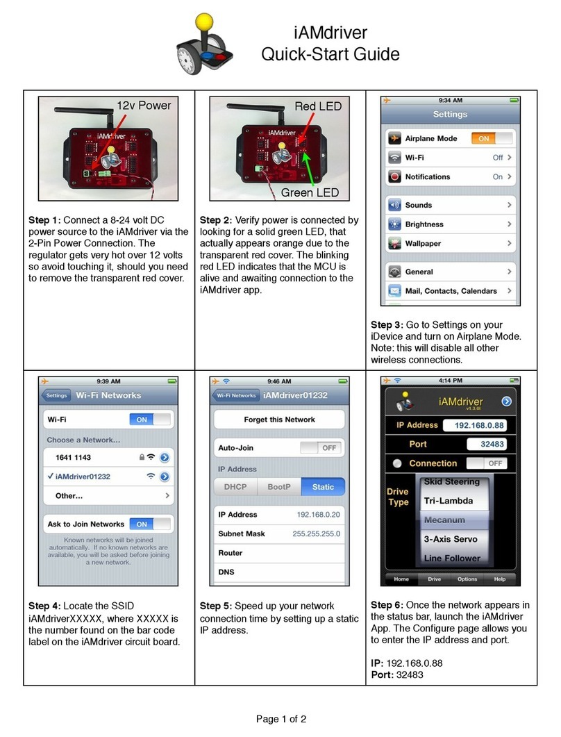 AndyMark iAMdriver User manual