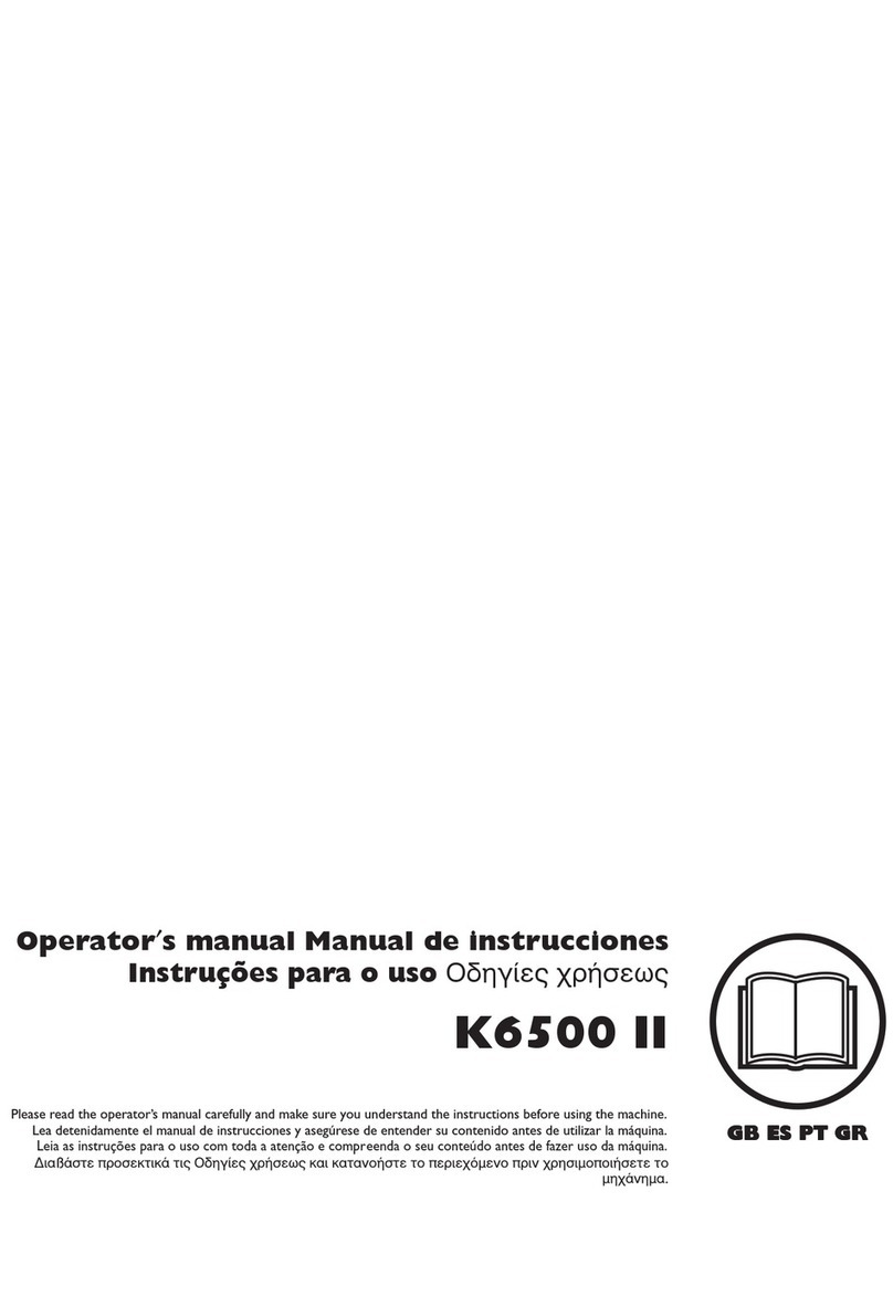 Husqvarna K6500 II Chain User manual