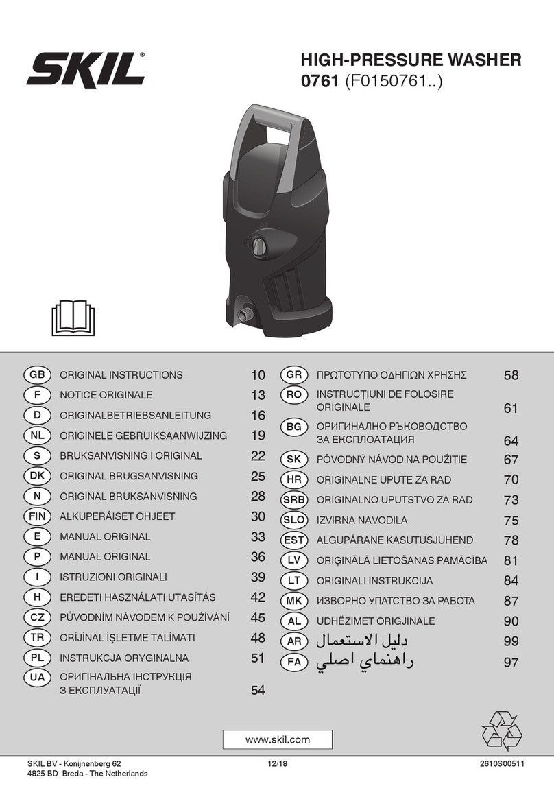 Skil 0761 Original instructions