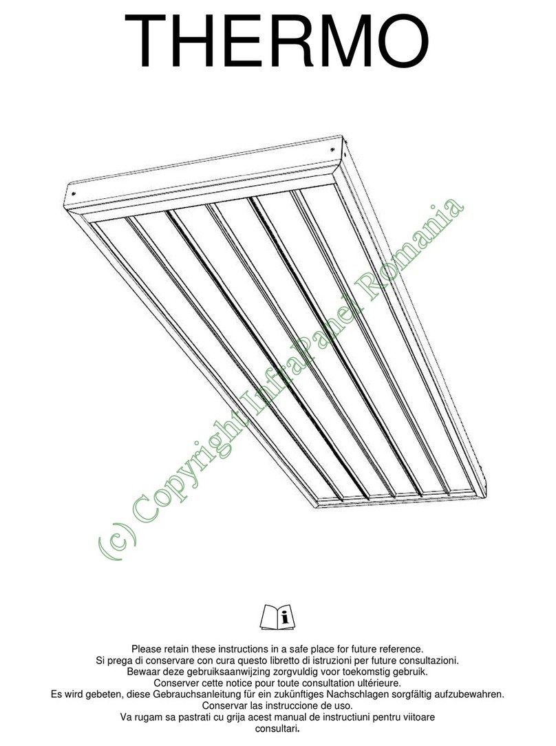 Thermo 22 Series operating instructions