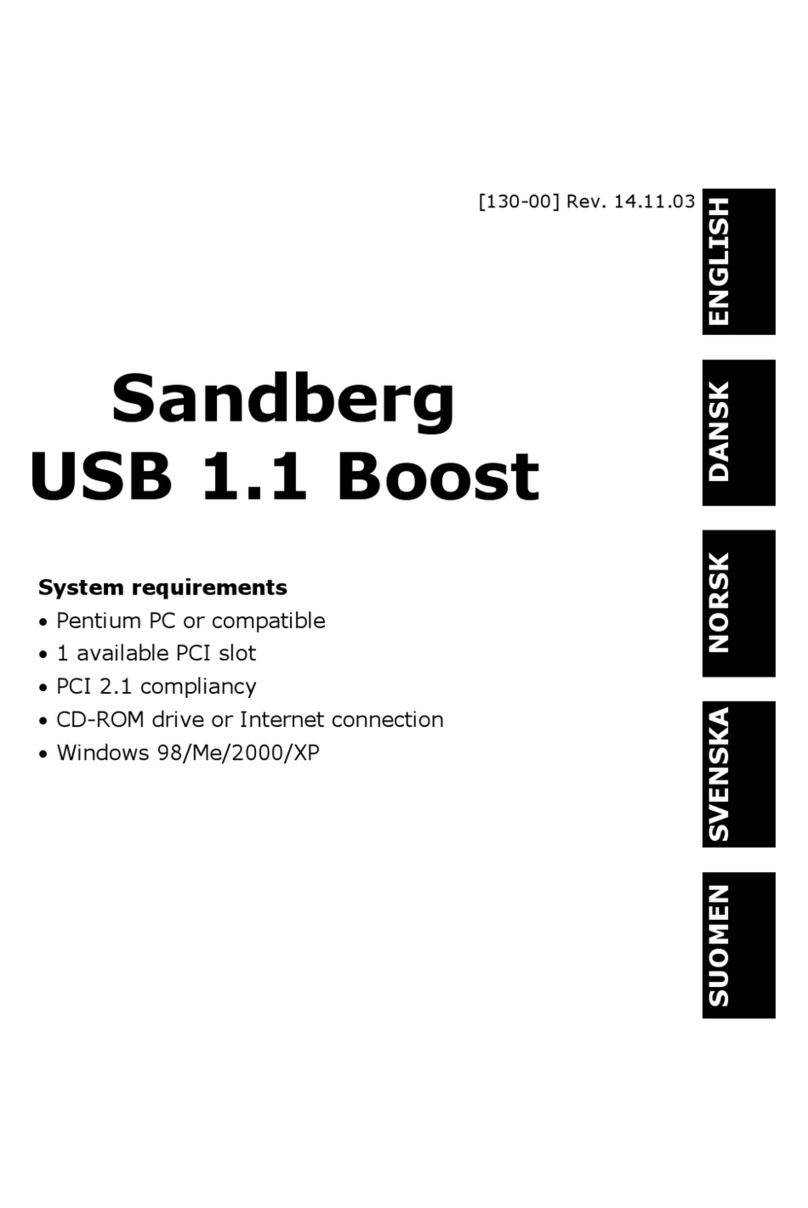 Sandberg USB 1.1 Boost User manual