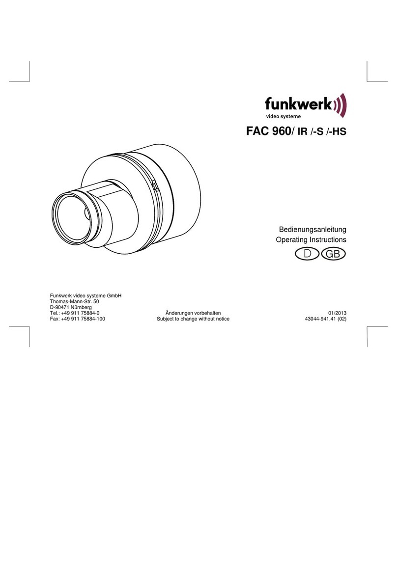 Funkwerk FAC 960 Series User manual